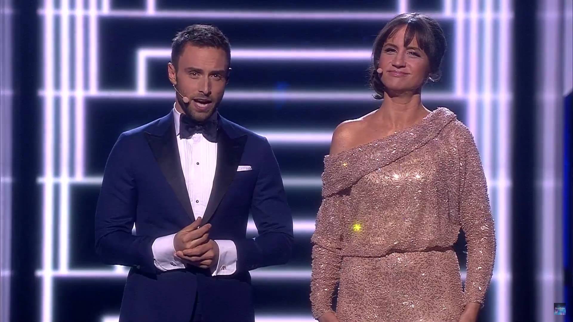 Евровидение 2016 онлайн: ведущие Монс и Петра. Шутят и развлекают!