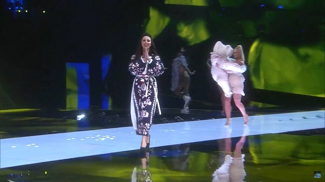 Джамала на показе мод