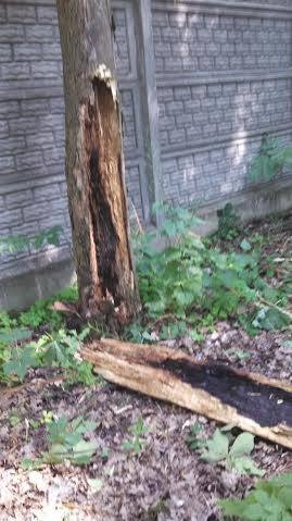 молния в Киеве