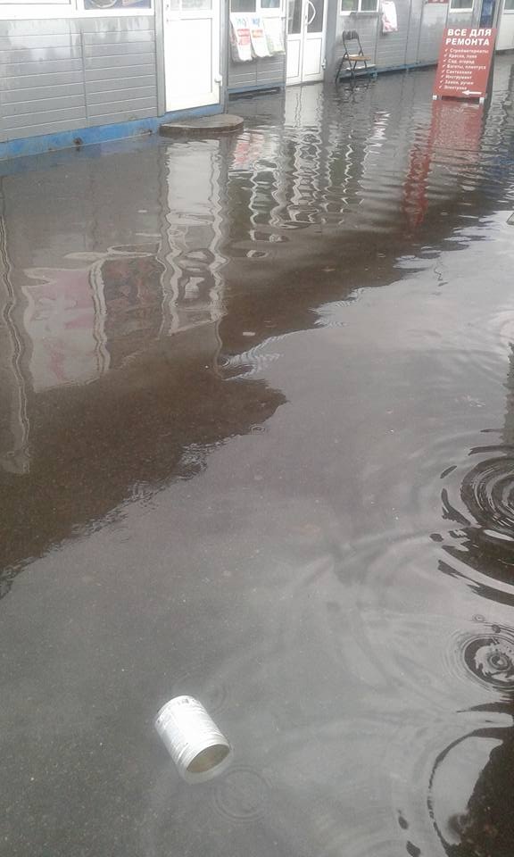 Киев затопило