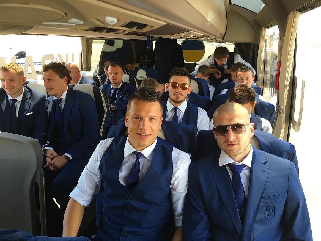 Сборная Украины во Франции