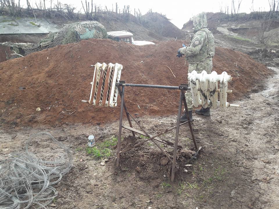 Штанга из батарей АТО