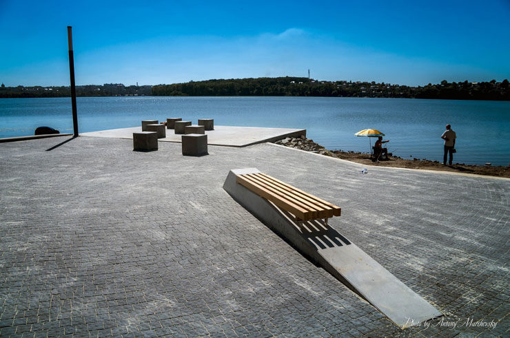 В Тернополе открыли новую набережную