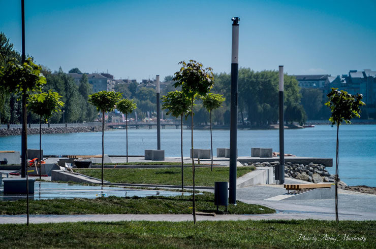В Тернополе открыли новую набережную