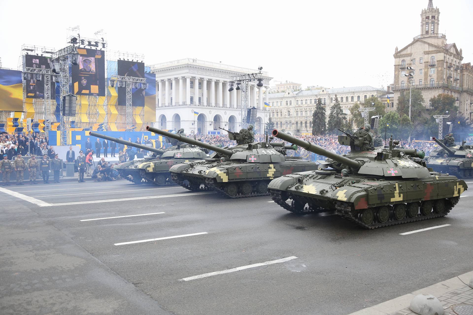 Парад Незалежності в Києві: фоторепортаж з головної вулиці України