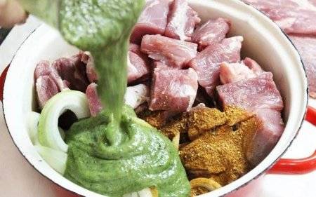 Маринад с киви