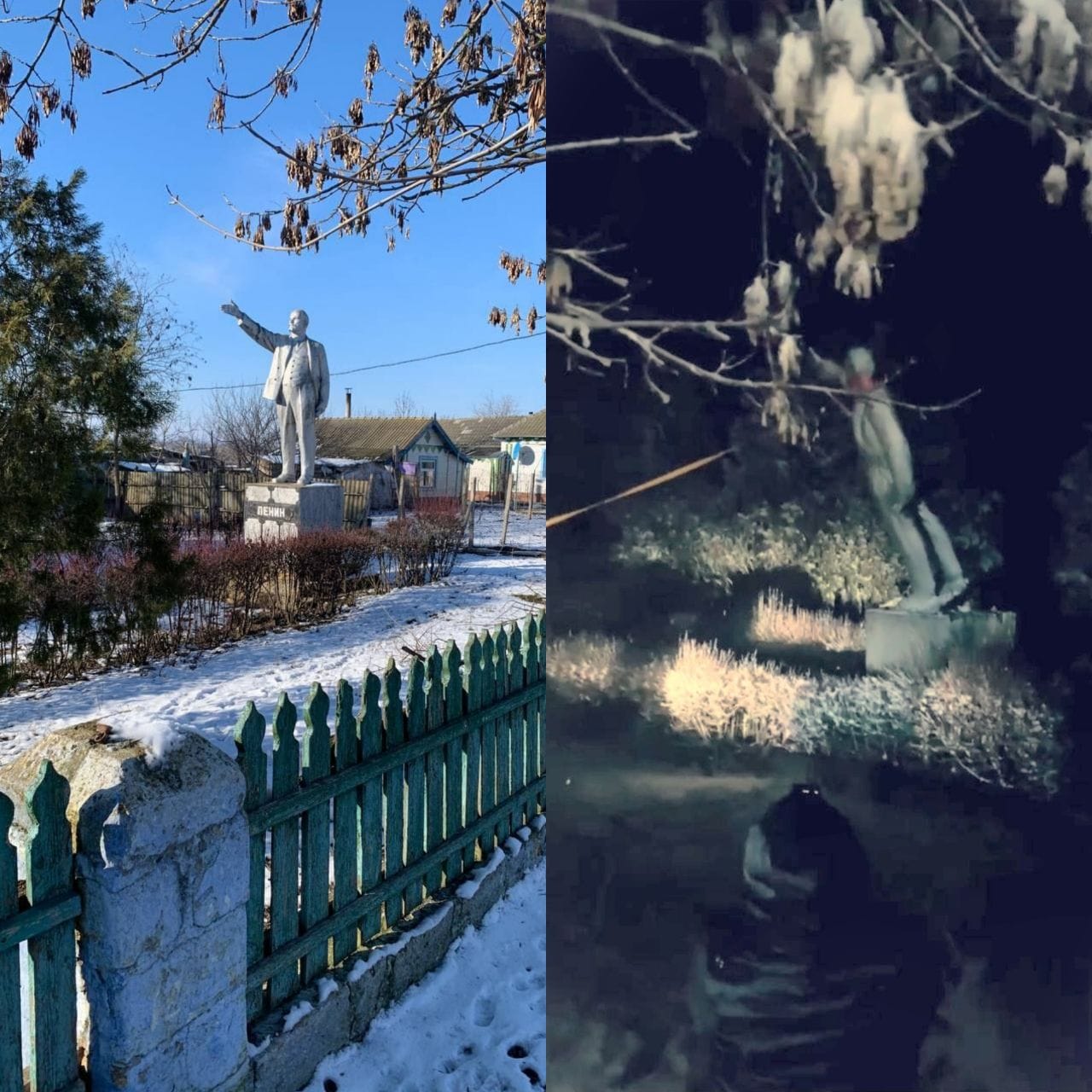В Україні повалили останнього Леніна: з'явилося фото