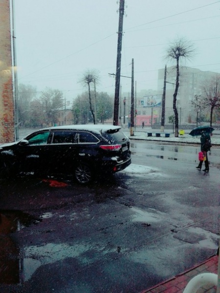 В Украине выпал первый снег: яркие фото и видео