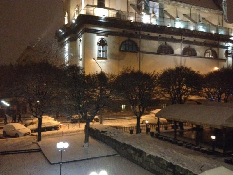 Снегопады в Украине: самые невероятные фото