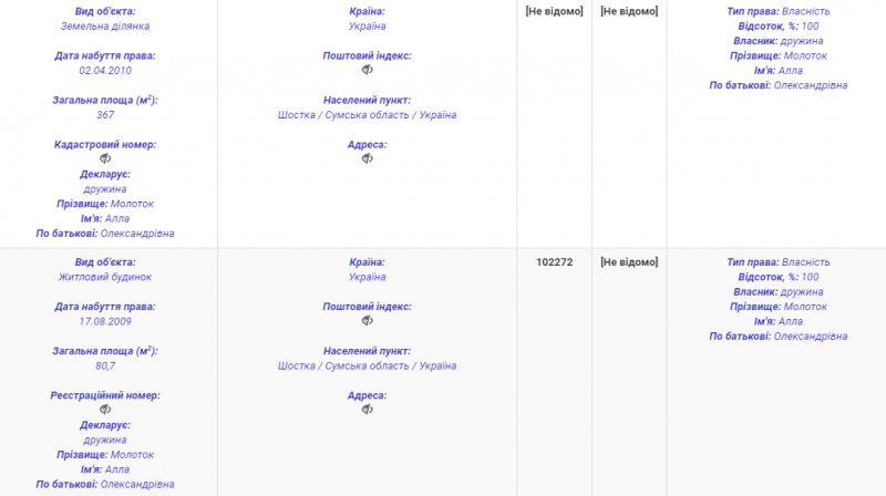 Будинки, квартири та елітні авто: нардеп з Шостки задекларував нові іномарки дружини