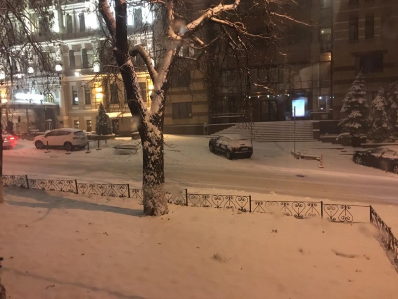 Снегопады в Украине: самые невероятные фото