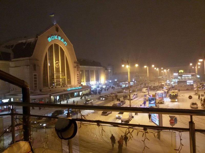 Снегопады в Украине: самые невероятные фото