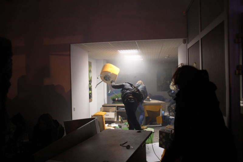 День достоинства и свободы: фоторепортаж с третьей годовщины Майдана