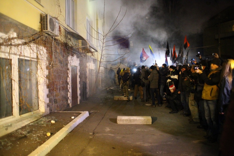 День достоинства и свободы: фоторепортаж с третьей годовщины Майдана