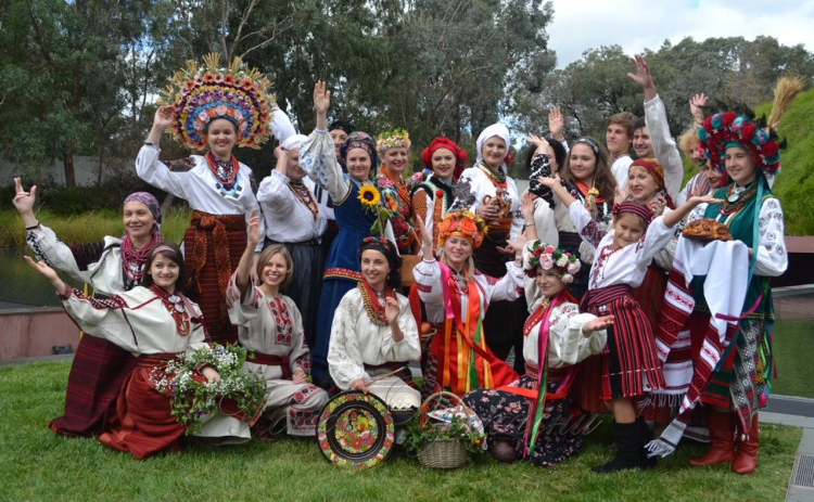 В Австралии показали фешн-шоу украинских вышиванок