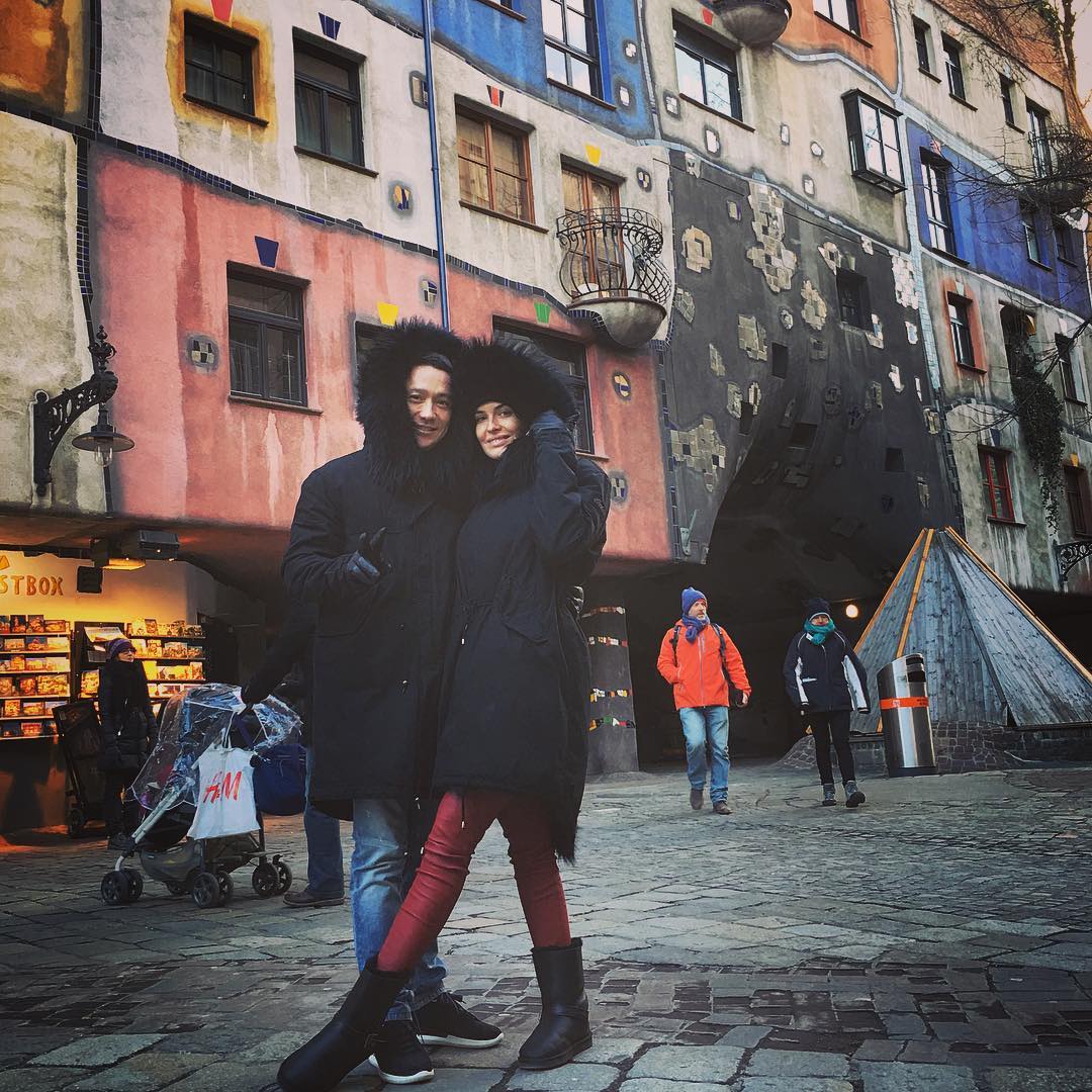 Даша Астафьева с любимым 