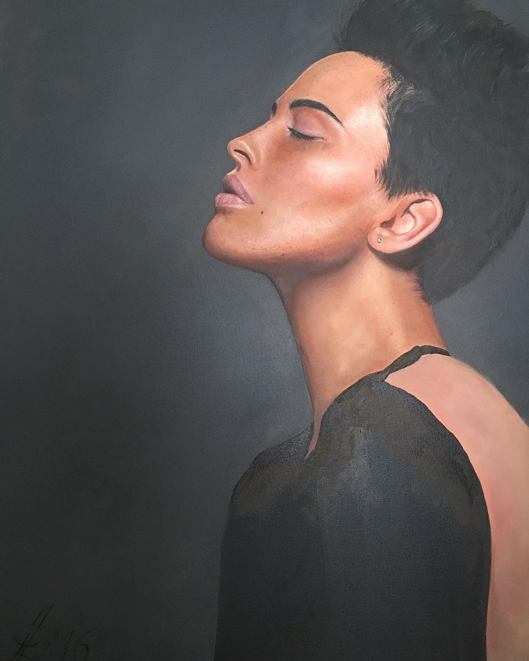 Даша Астафьева похвасталась своим художественным талантом