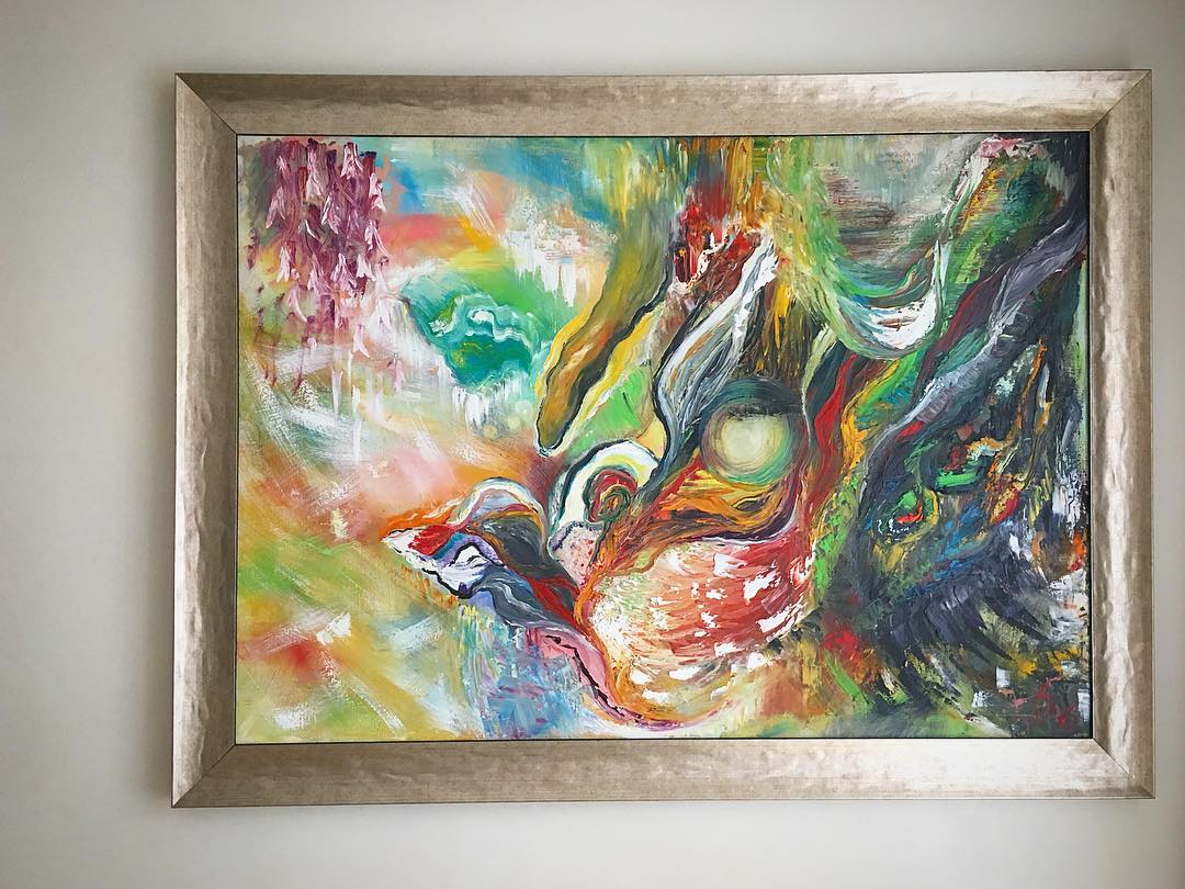 Даша Астафьева похвасталась своим художественным талантом