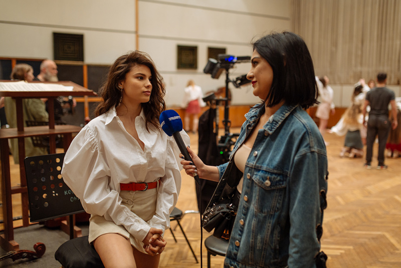 "Трішки вуду": як Бадоєв знімав кліп для Мішель Андраде (фото)