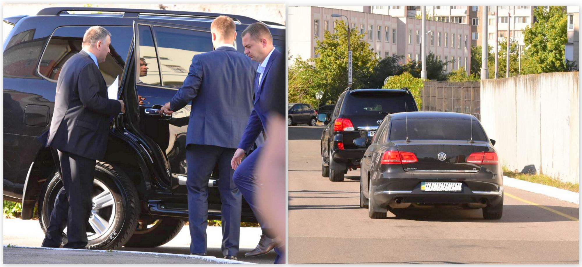 Аваков пересів на новий бронеджип за 4,5 млн грн