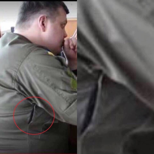 Дырка в одежде Семенченко стала &quot;звездой&quot; сети