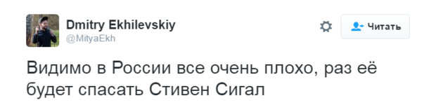 "Мистер Сигал, есть ли жизнь после смерти?": в сети смеются над российским гражданством Сигала