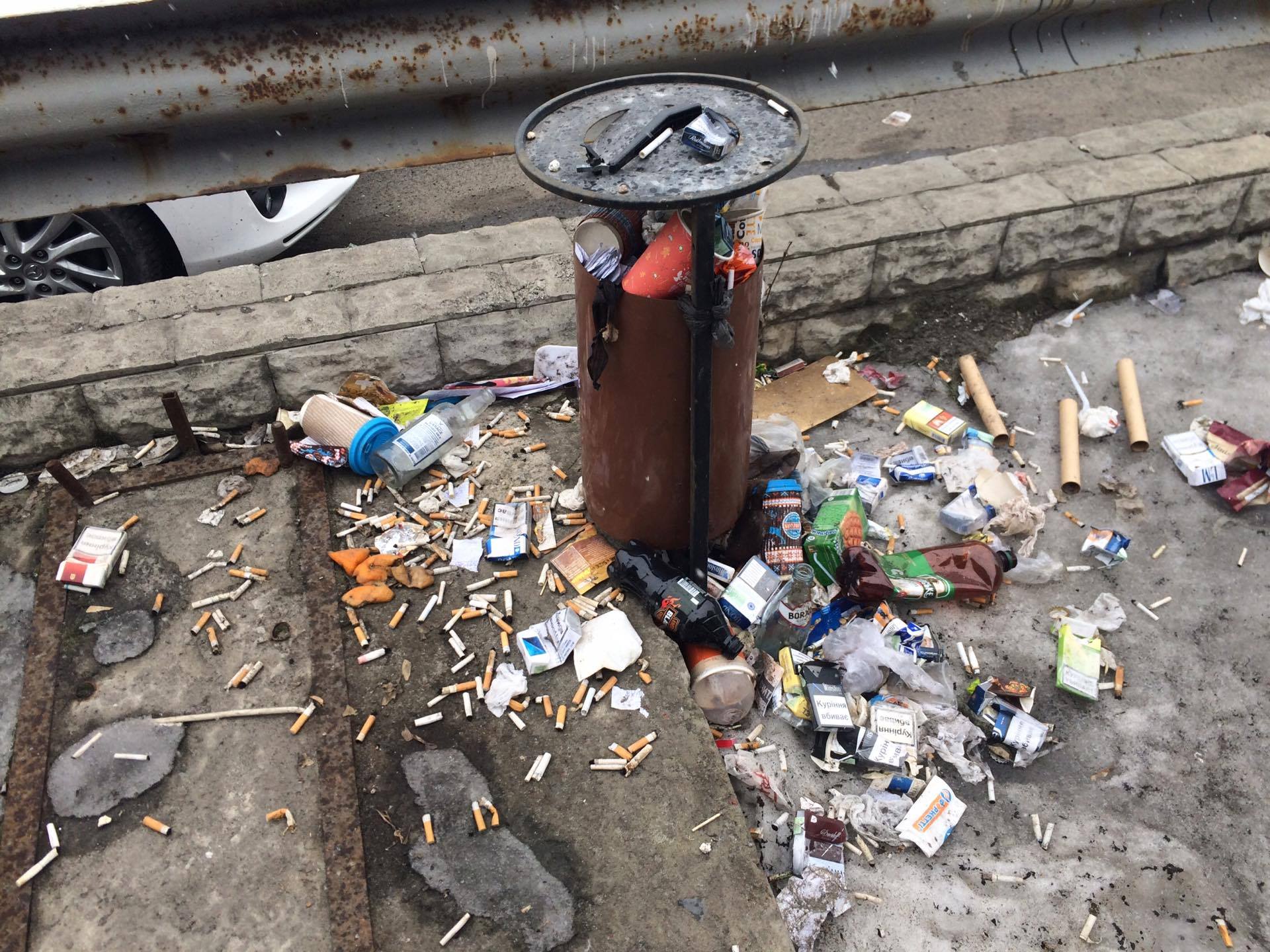 Мусор в Киеве