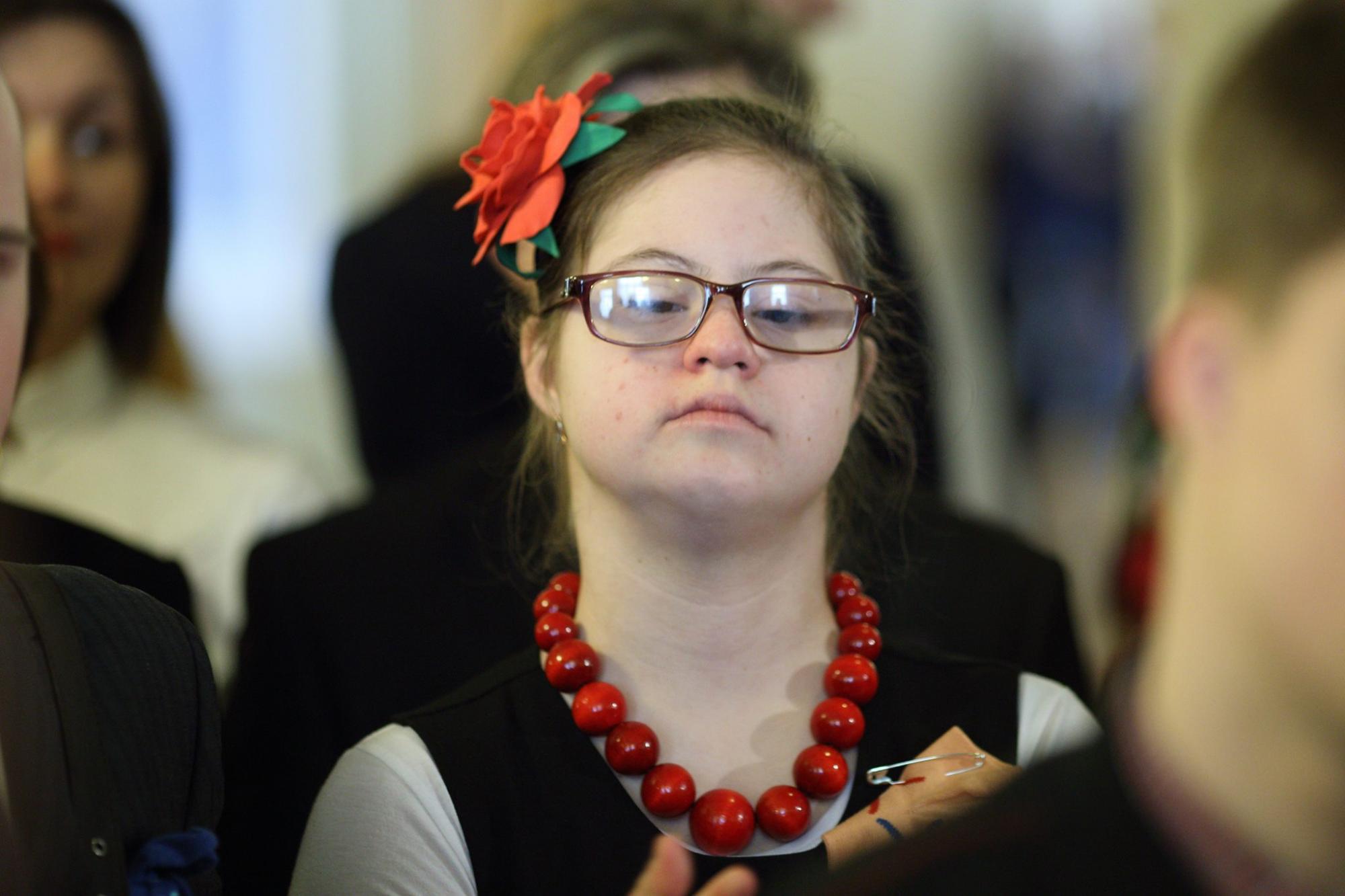 &quot;Солнечные&quot; люди прогулялись по коридорам Верховной Рады