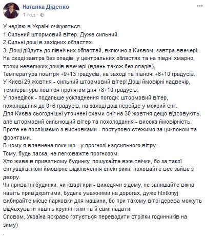 "Не легковажте прогнозом": синоптик повідомила про серйозну небезпеку у неділю