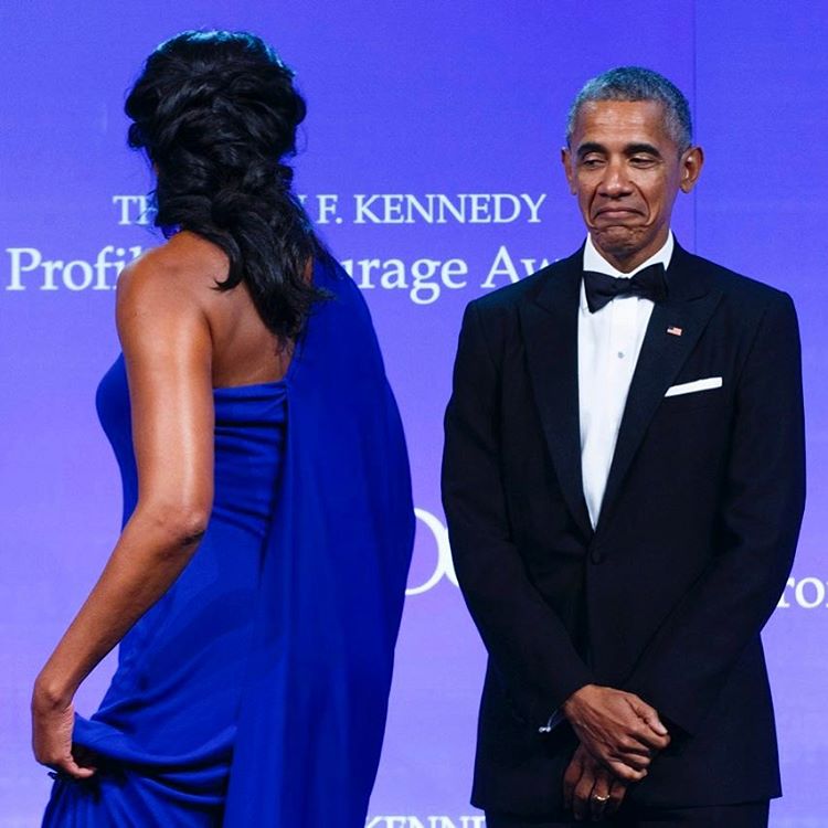 Барак Обама високо оцінив красу дружини