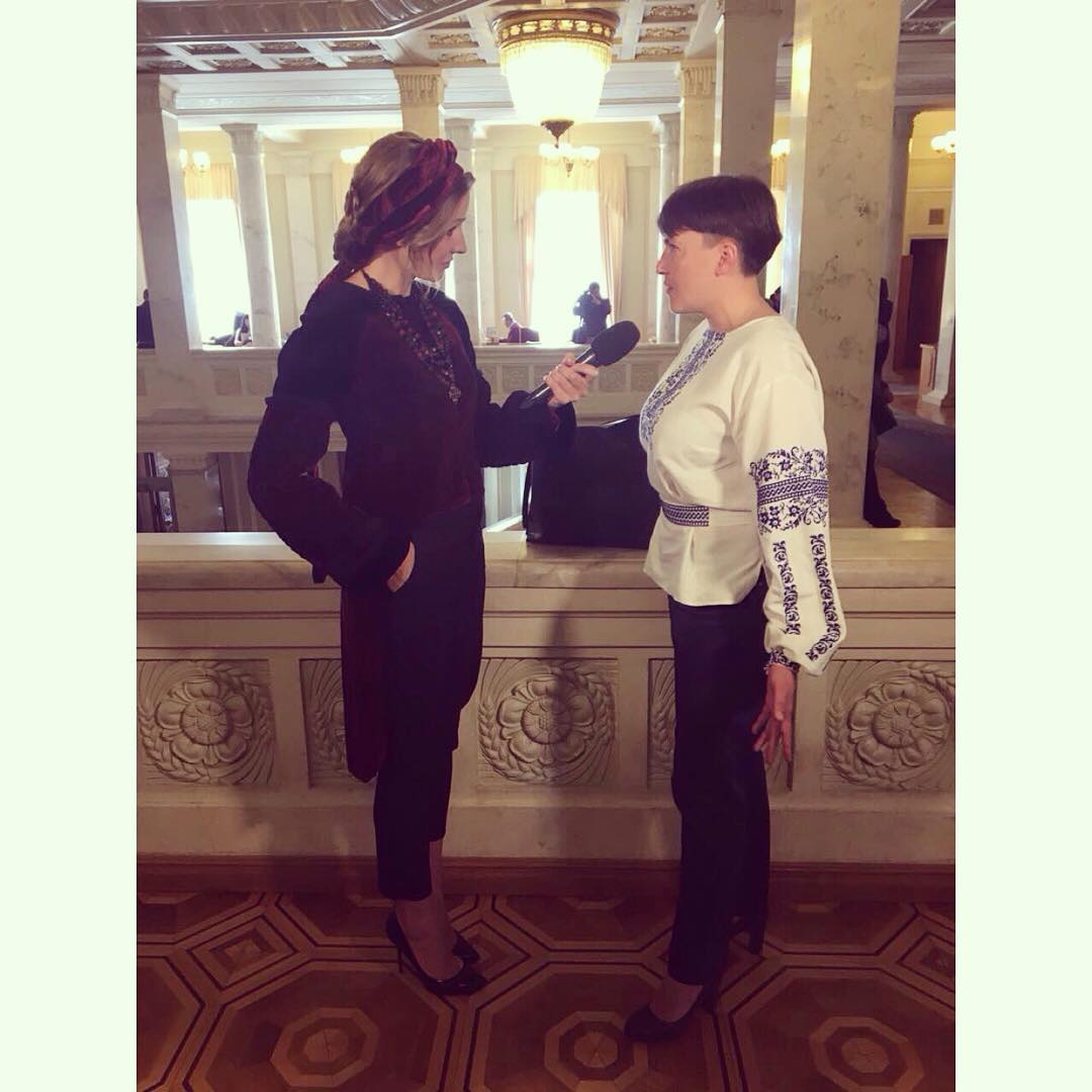 Зіркові українці одягли вишиванки