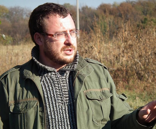 Археолог В'ячеслав Шерстюк