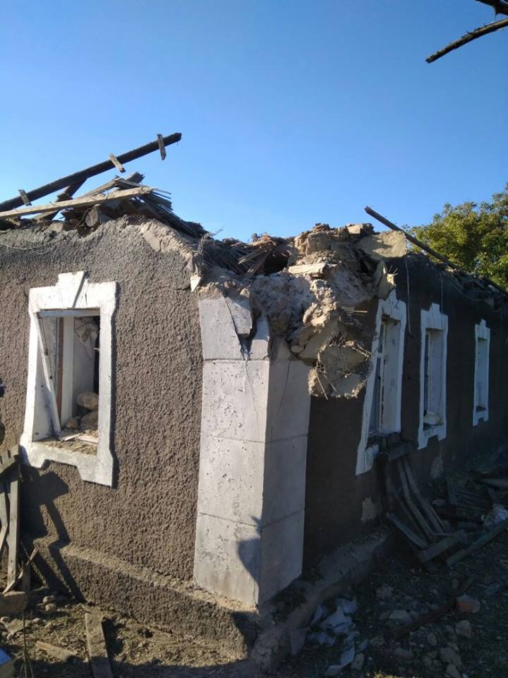 В сети показали последствия обстрела Авдеевки