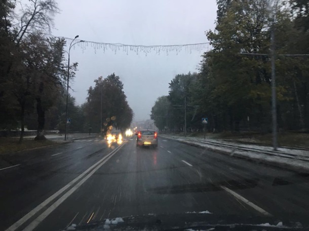 В Украине выпал первый снег: яркие фото и видео