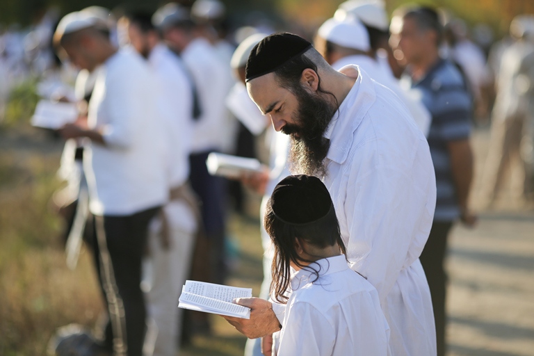 Рош Ха-Шана в Умани: фоторепортаж из места паломничества хасидов
