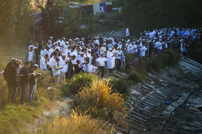 Рош Ха-Шана в Умани: фоторепортаж из места паломничества хасидов