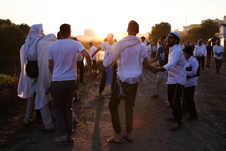 Рош Ха-Шана в Умани: фоторепортаж из места паломничества хасидов