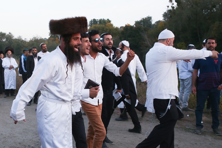 Рош Ха-Шана в Умани: фоторепортаж из места паломничества хасидов