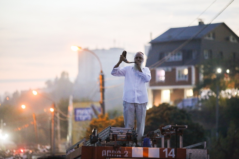 Рош Ха-Шана в Умани: фоторепортаж из места паломничества хасидов