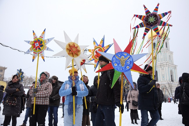 Как прошло рождественское шествие в Киеве: эксклюзивный фоторепортаж
