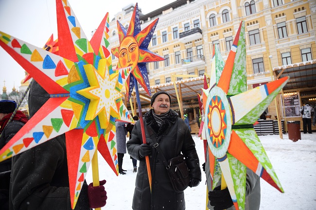 Как прошло рождественское шествие в Киеве: эксклюзивный фоторепортаж