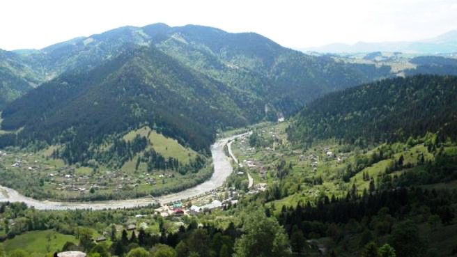 В Карпатах село за живописность прозвали “украинские Афины” карпаты Криворивня горы фото