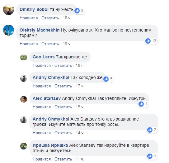 &quot;Моя любимая птица&quot;: киевляне шокированы уничтожением мурала (фото)