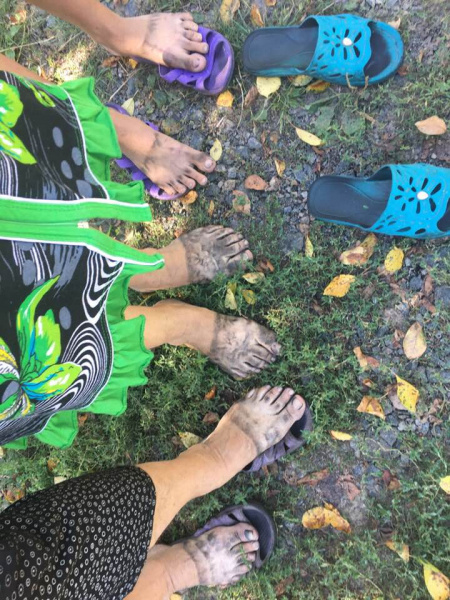 "Нестерпимый смрад": в Винницкой области из-за техногенных выбросов село "замело" сажей (фото)