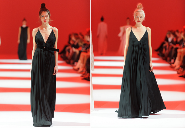 Прозорі блузки, кльош і вічна смужка: модні тренди сезону весна/літо-2017 від українських дизайнерів. Частина перша