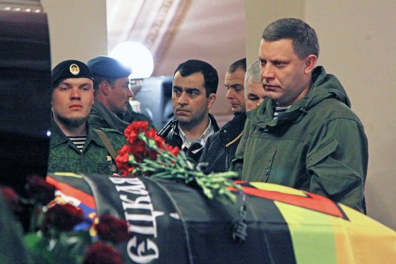 Похороны Моторолы: в &quot;ДНР&quot; попрощались с главарем боевиков