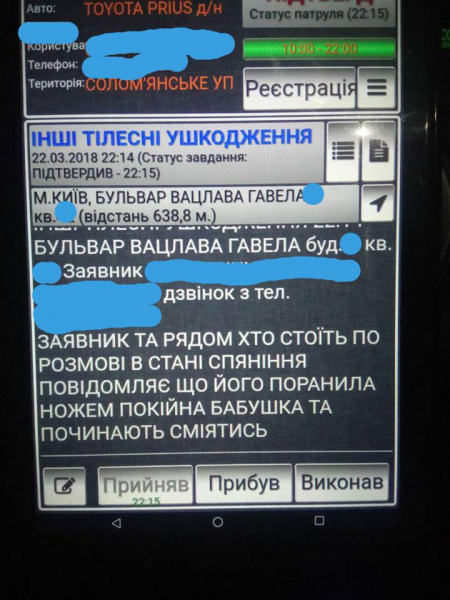 "С 1 апреля!": Национальная полиция показала смешные обращения украинцев