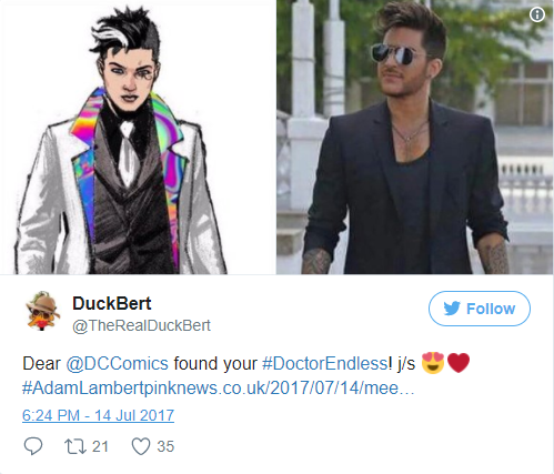 "DC Comics" представило нового персонажа, который умеет менять пол