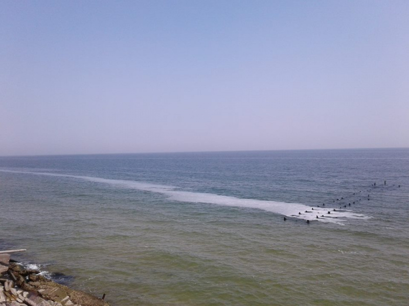 На узбережжі Одеси помітили дивну піну (фото і відео)