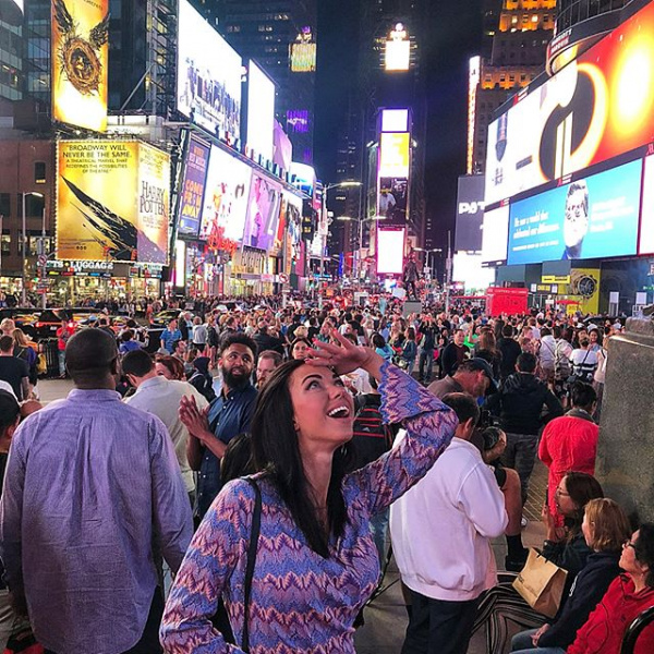 "Збулася моя мрія": Віка з "Неангелів" похвалилася кадрами зі "столиці світу"